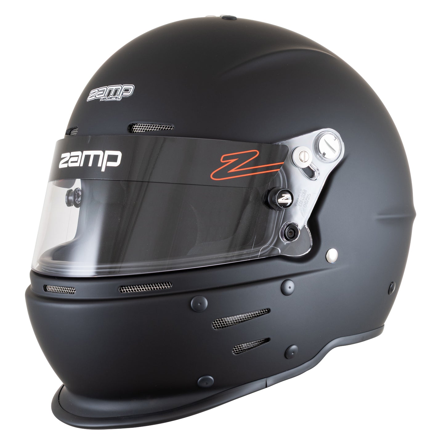 Zamp RZ-63S SNELL SA2025 Matte Black X-Small Z-20 Clear Shield Series 31 Cheek Pads Series 28 Crown Liner