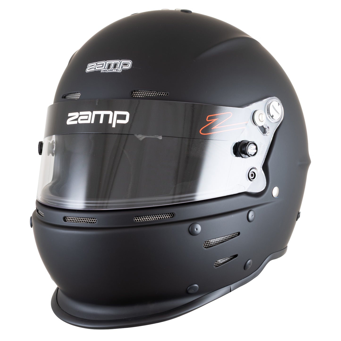 Zamp RZ-63S SNELL SA2025 Matte Black Small Z-20 Clear Shield Series 31 Cheek Pads Series 28 Crown Liner