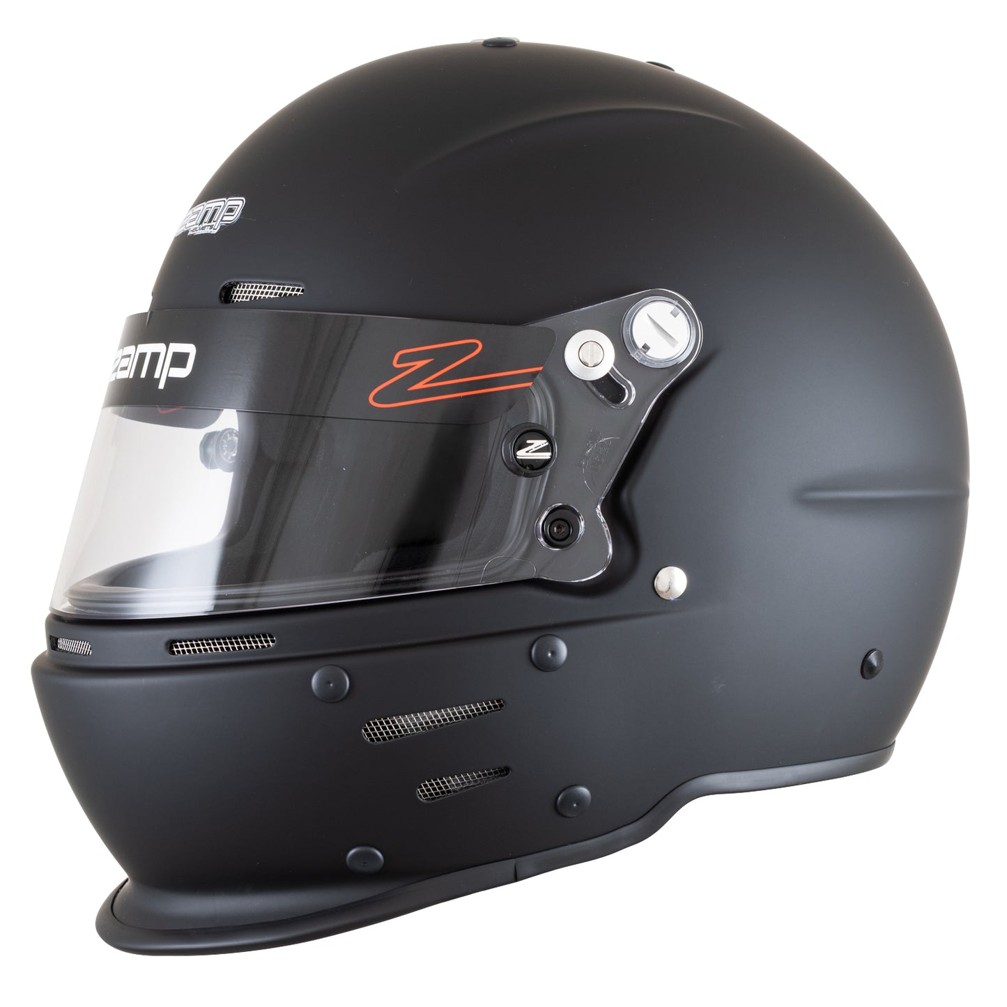 Zamp RZ-63S SNELL SA2025 Matte Black 2X-Large Z-20 Clear Shield Series 31 Cheek Pads Series 28 Crown Liner