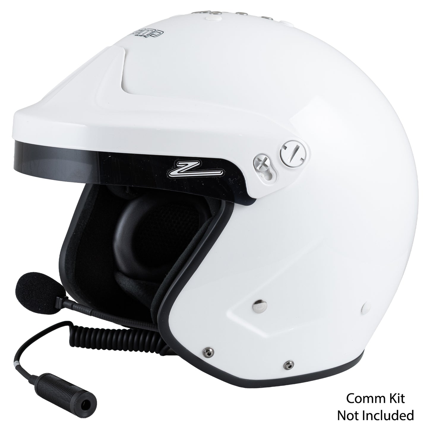 Zamp RZ-19F Snell SA2025/FIA8859-2024 Gloss White Medium Z-20 Series White Visor Series 32 Interior