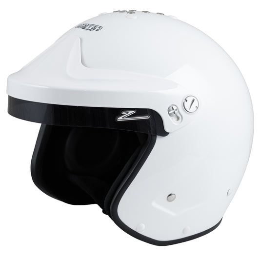 Zamp RZ-19F Snell SA2025/FIA8859-2024 Gloss White X-Large Z-20 Series White Visor Series 32 Interior