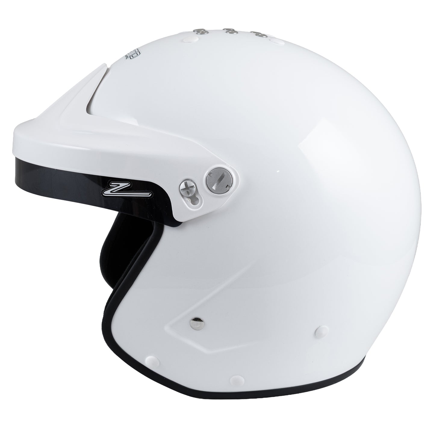 Zamp RZ-19F Snell SA2025/FIA8859-2024 Gloss White Medium Z-20 Series White Visor Series 32 Interior
