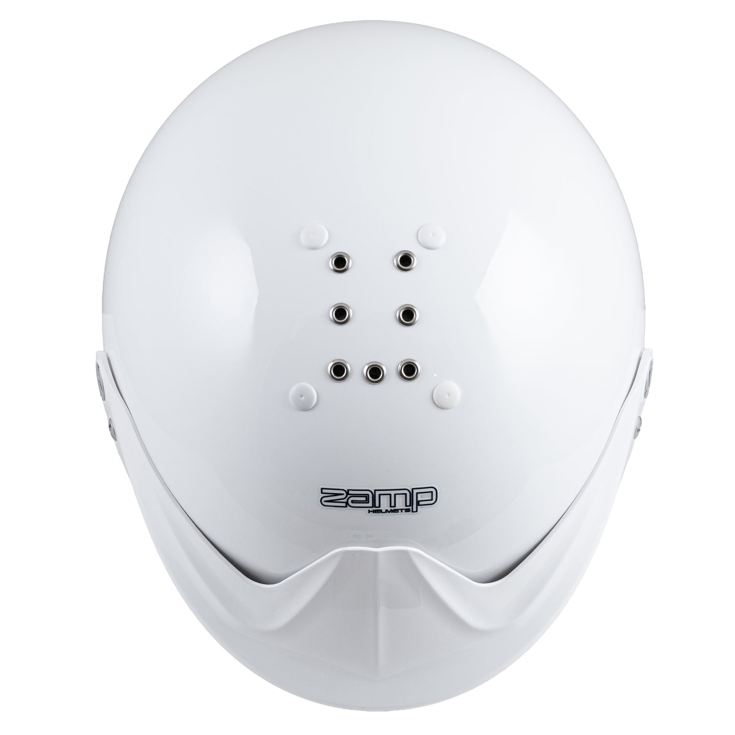 Zamp RZ-19F Snell SA2025/FIA8859-2024 Gloss White Medium Z-20 Series White Visor Series 32 Interior