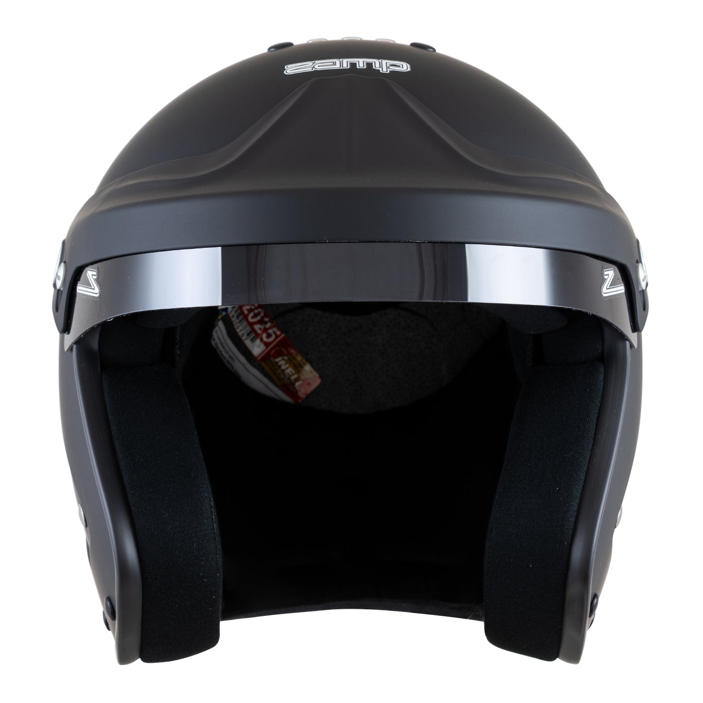 Zamp RZ-19F Snell SA2025/FIA8859-2024 Matte Black Large Z-20 Series Matte Black Visor Series 32 Interior