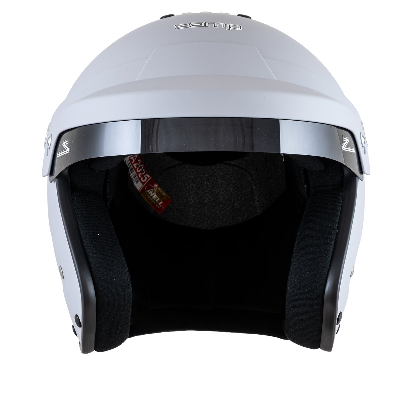 Zamp RZ-19S Snell SA2025 Matte Grey Large Z-20 Series Matte Grey Visor Series 32 Interior