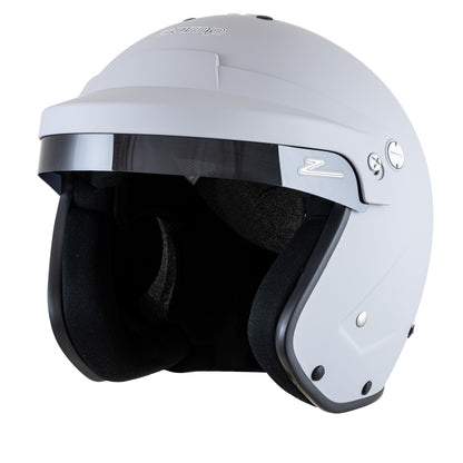 Zamp RZ-19S Snell SA2025 Matte Grey Large Z-20 Series Matte Grey Visor Series 32 Interior