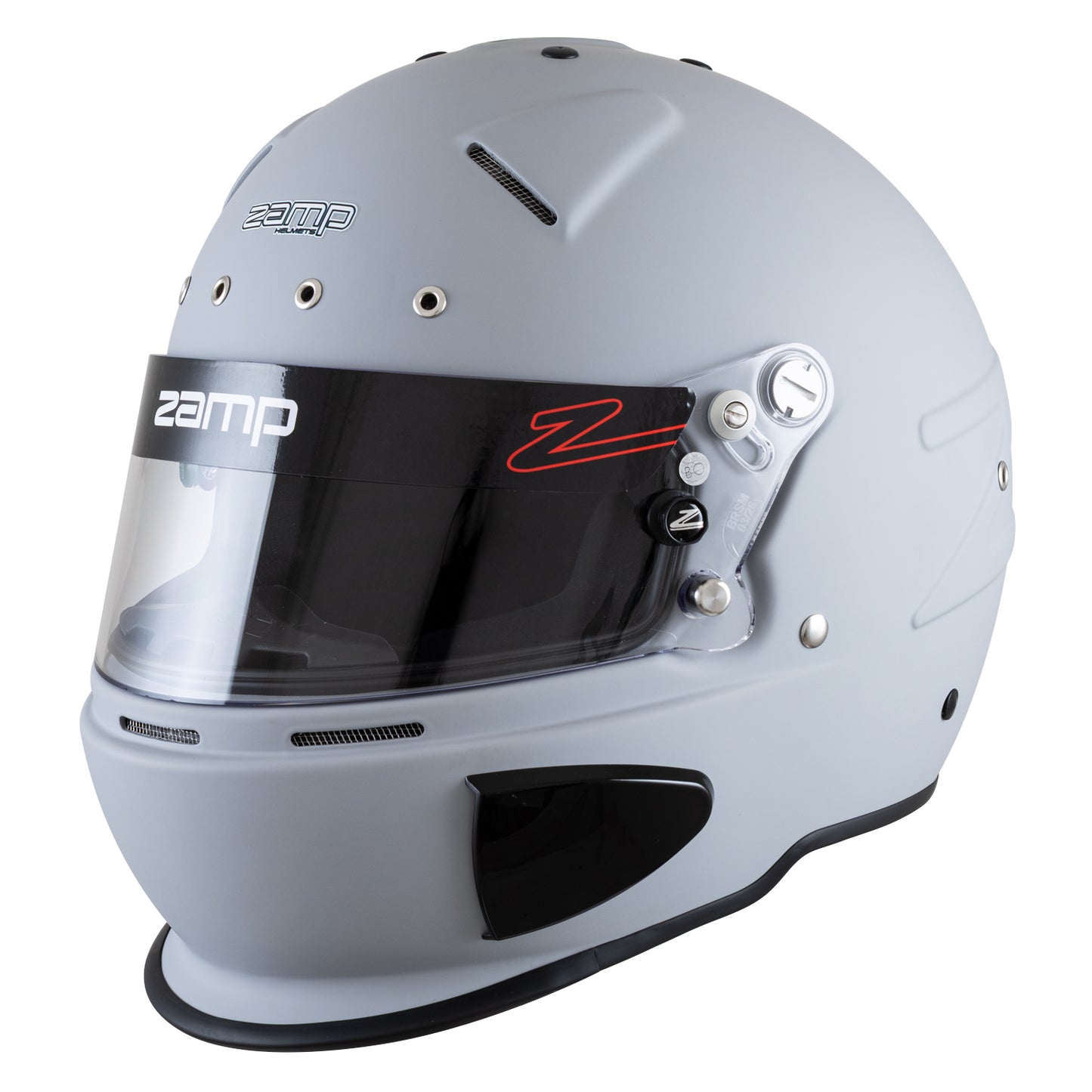 Zamp RZ-70F SNELL SA2025 Matte Grey X-Small Z-20 Clear Shield Series 28 Interior