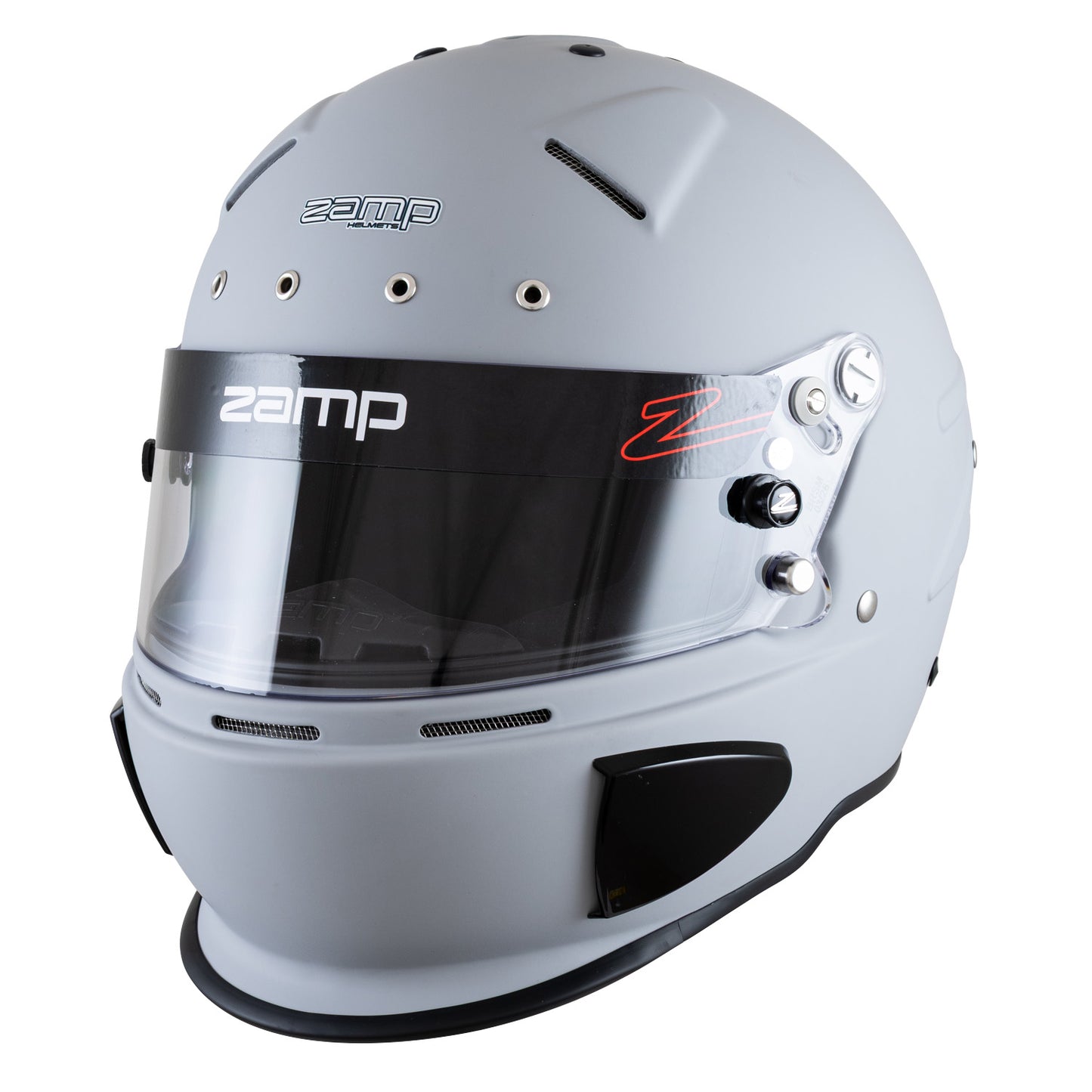 Zamp RZ-70F SNELL SA2025 Matte Grey Medium Z-20 Clear Shield Series 28 Interior
