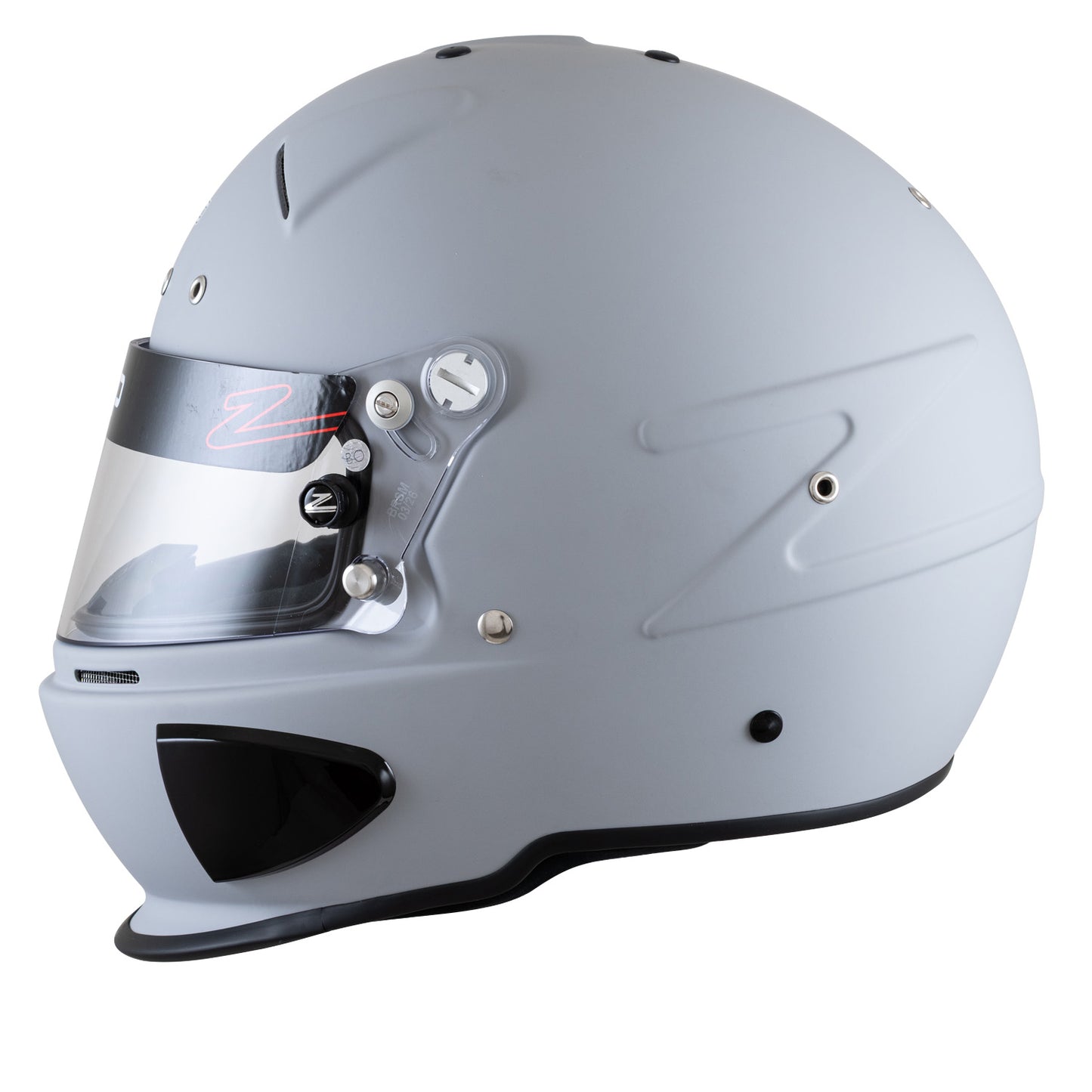 Zamp RZ-70F SNELL SA2025 Matte Grey Large Z-20 Clear Shield Series 28 Interior