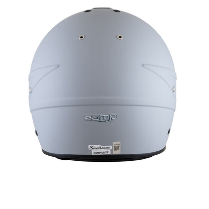 Zamp RZ-70F SNELL SA2025 Matte Grey Large Z-20 Clear Shield Series 28 Interior