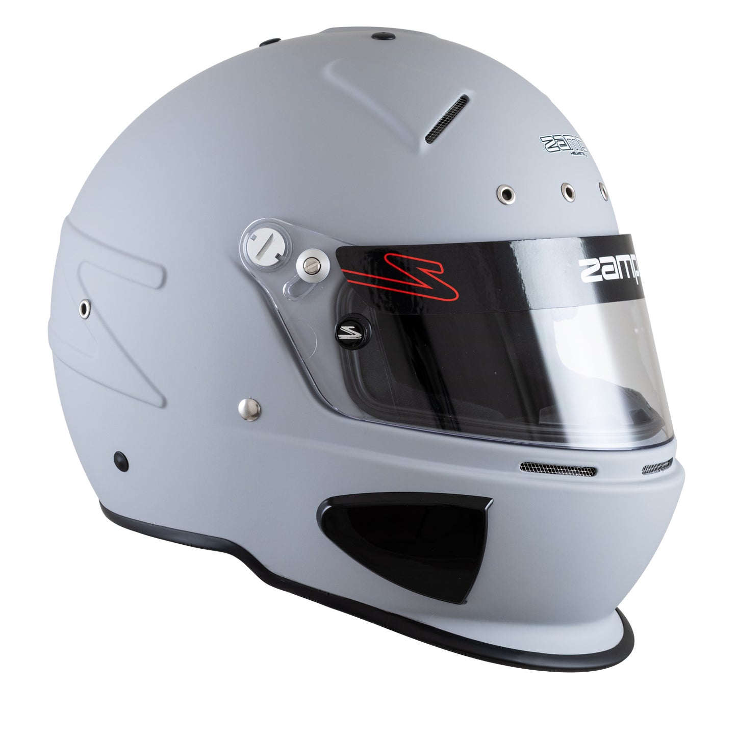 Zamp RZ-70F SNELL SA2025 Matte Grey Medium Z-20 Clear Shield Series 28 Interior