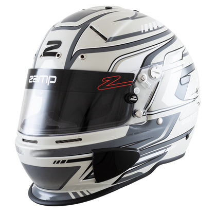 Zamp RZ-70F SNELL SA2025 Grey Graphic Medium Z-20 Clear Shield Series 28 Interior