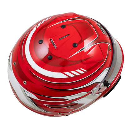 Zamp RZ-70F SNELL SA2025 Red Graphic Small Z-20 Clear Shield Series 28 Interior