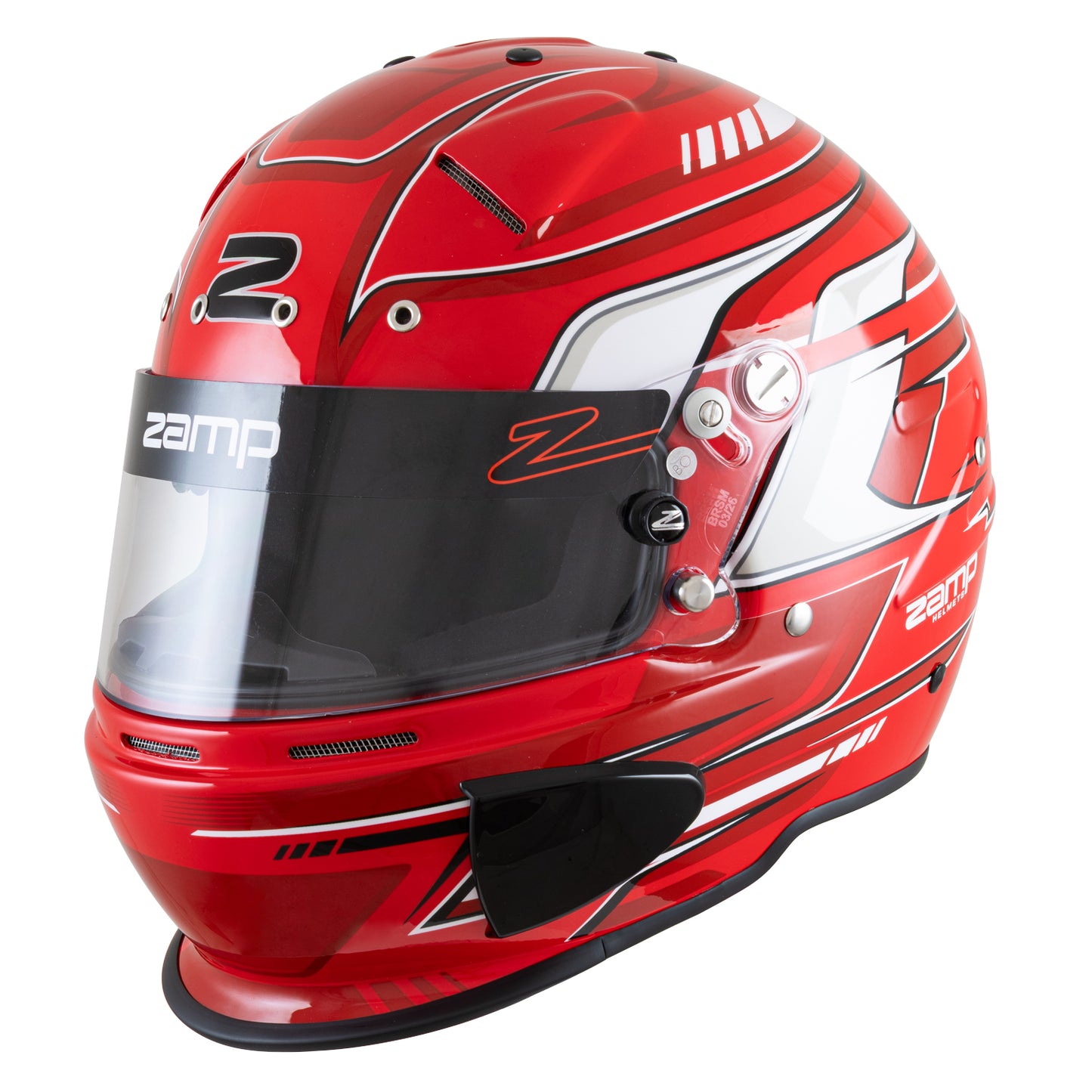 Zamp RZ-70F SNELL SA2025 Red Graphic Small Z-20 Clear Shield Series 28 Interior