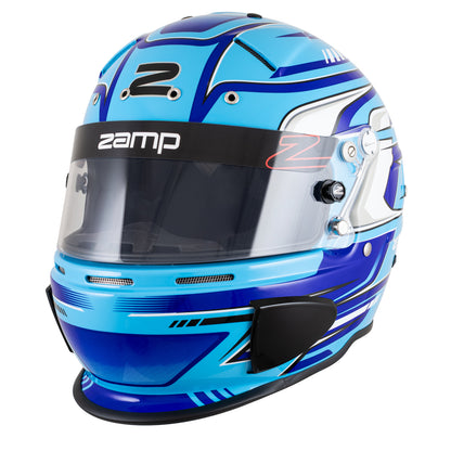 Zamp RZ-70F SNELL SA2025 Blue Graphic Small Z-20 Clear Shield Series 28 Interior