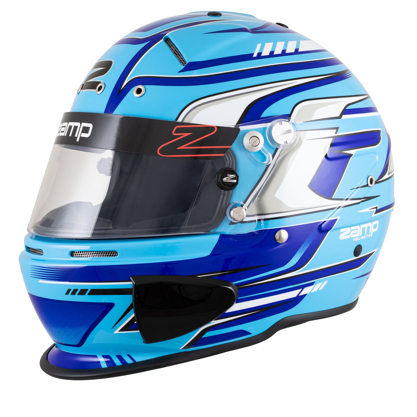 Zamp RZ-70F SNELL SA2025 Blue Graphic Small Z-20 Clear Shield Series 28 Interior