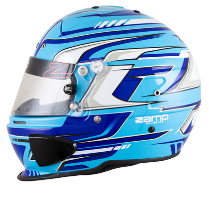 Zamp RZ-70F SNELL SA2025 Blue Graphic Small Z-20 Clear Shield Series 28 Interior