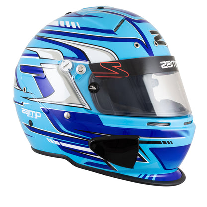 Zamp RZ-70F SNELL SA2025 Blue Graphic Small Z-20 Clear Shield Series 28 Interior