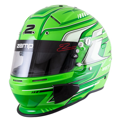 Zamp RZ-70F SNELL SA2025 Green Graphic Small Z-20 Clear Shield Series 28 Interior