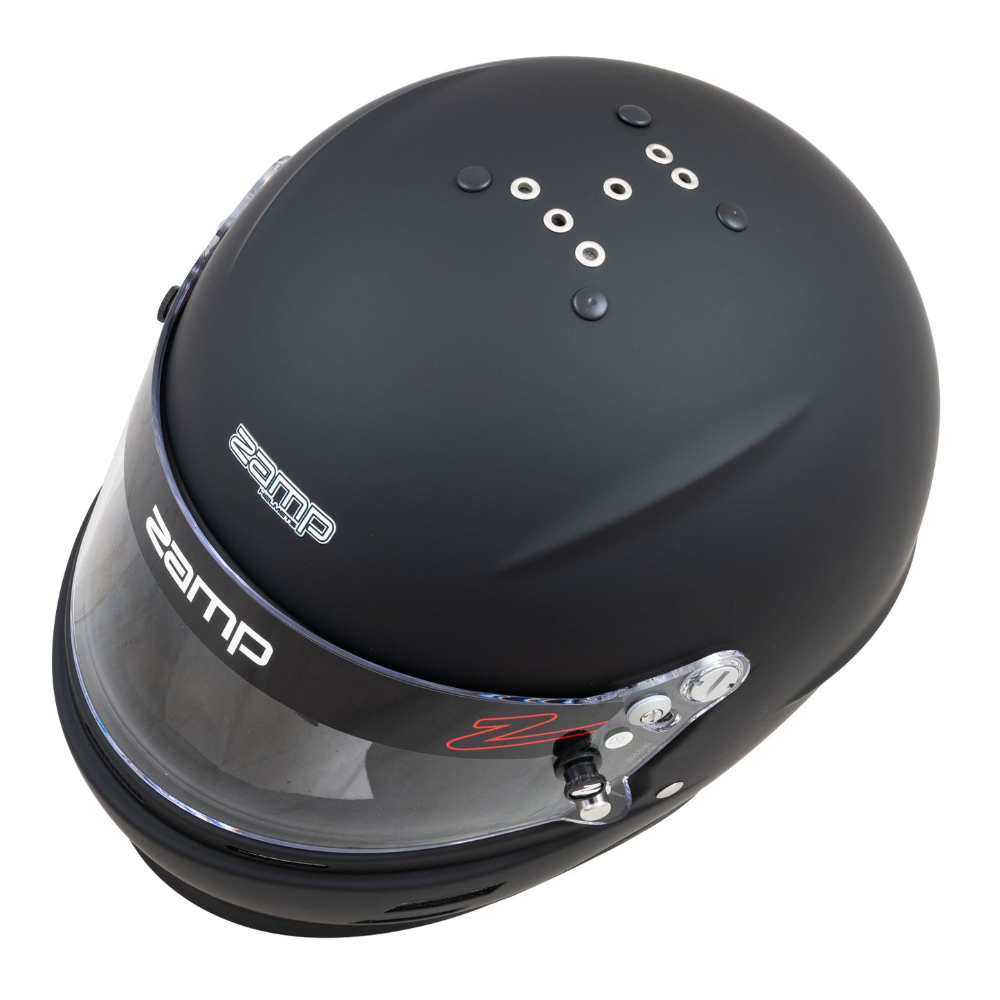 Zamp RZ-61F FIA8859-2024 Matte Black Large Z-20 Clear Shield Series 31 Cheek Pads Series 28 Crown Liner