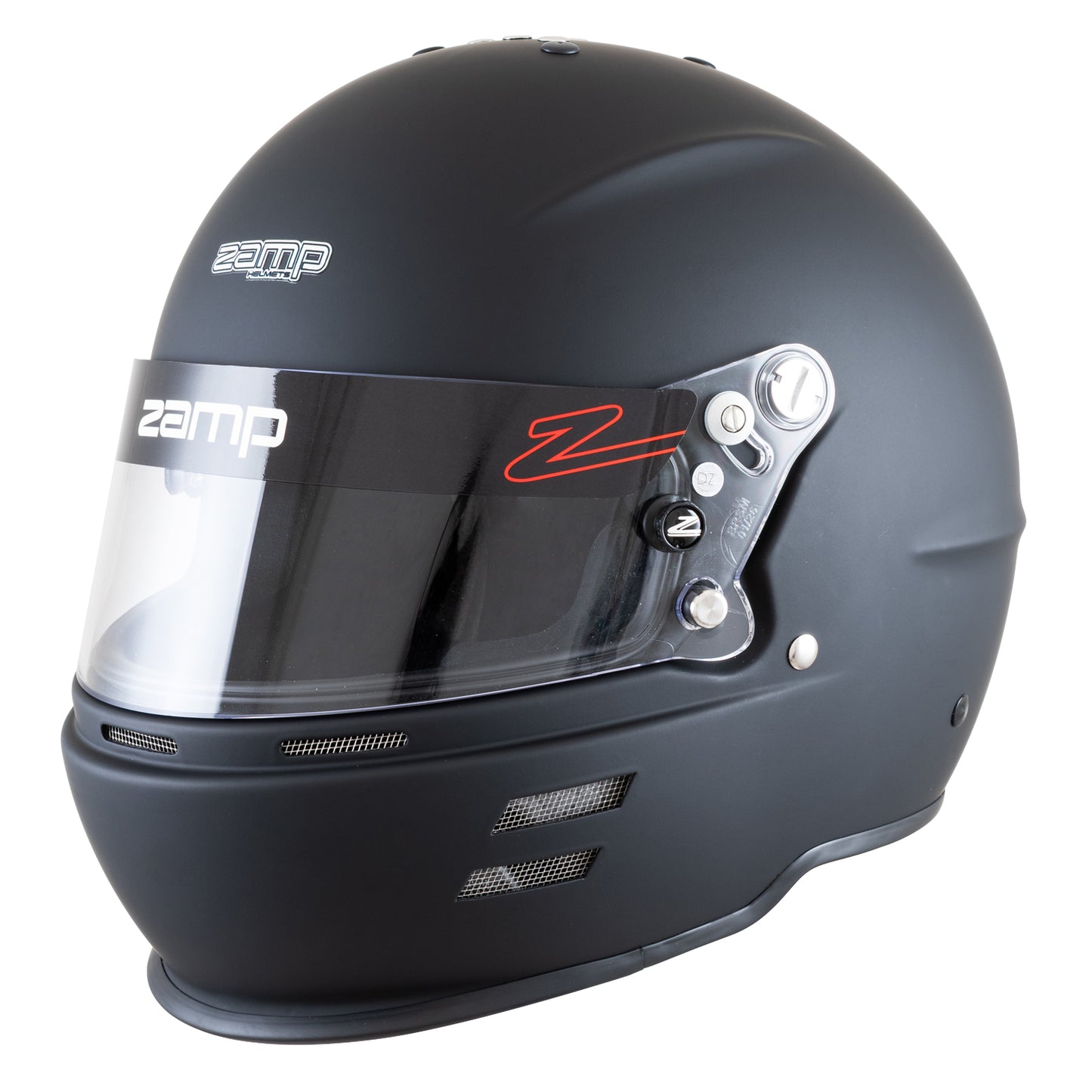 Zamp RZ-61F FIA8859-2024 Matte Black Small Z-20 Clear Shield Series 31 Cheek Pads Series 28 Crown Liner