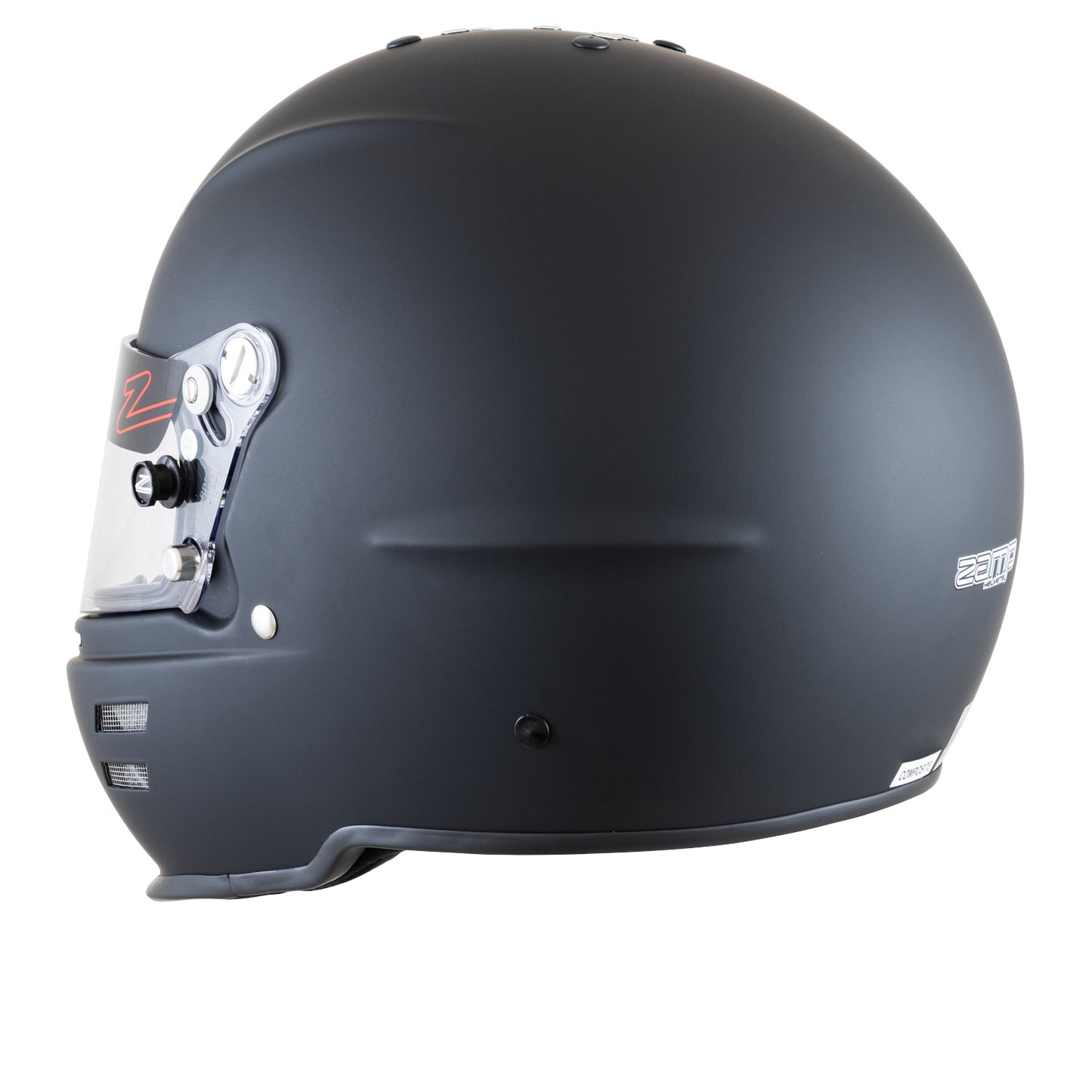 Zamp RZ-61F FIA8859-2024 Matte Black Medium Z-20 Clear Shield Series 31 Cheek Pads Series 28 Crown Liner