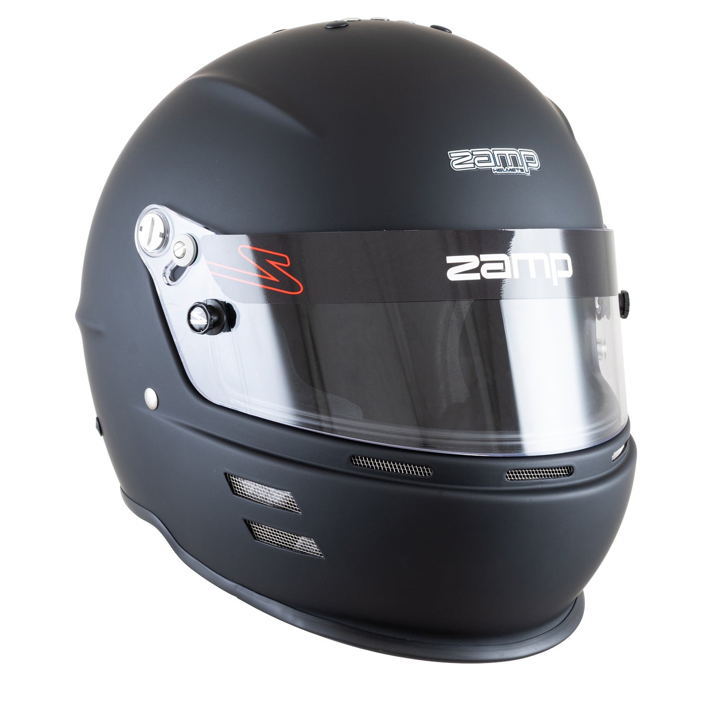 Zamp RZ-61F FIA8859-2024 Matte Black Medium Z-20 Clear Shield Series 31 Cheek Pads Series 28 Crown Liner