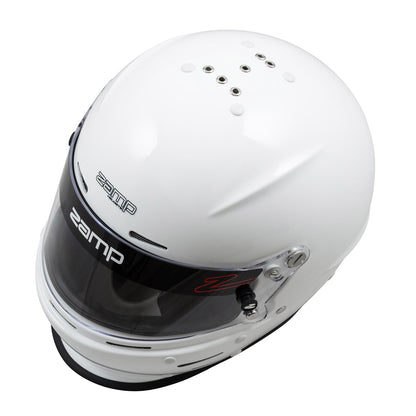 Zamp RZ-63F SNELL SA2025/FIA8859-2024 Gloss White Large Z-20 Clear Shield Series 31 Cheek Pads Series 28 Crown Liner