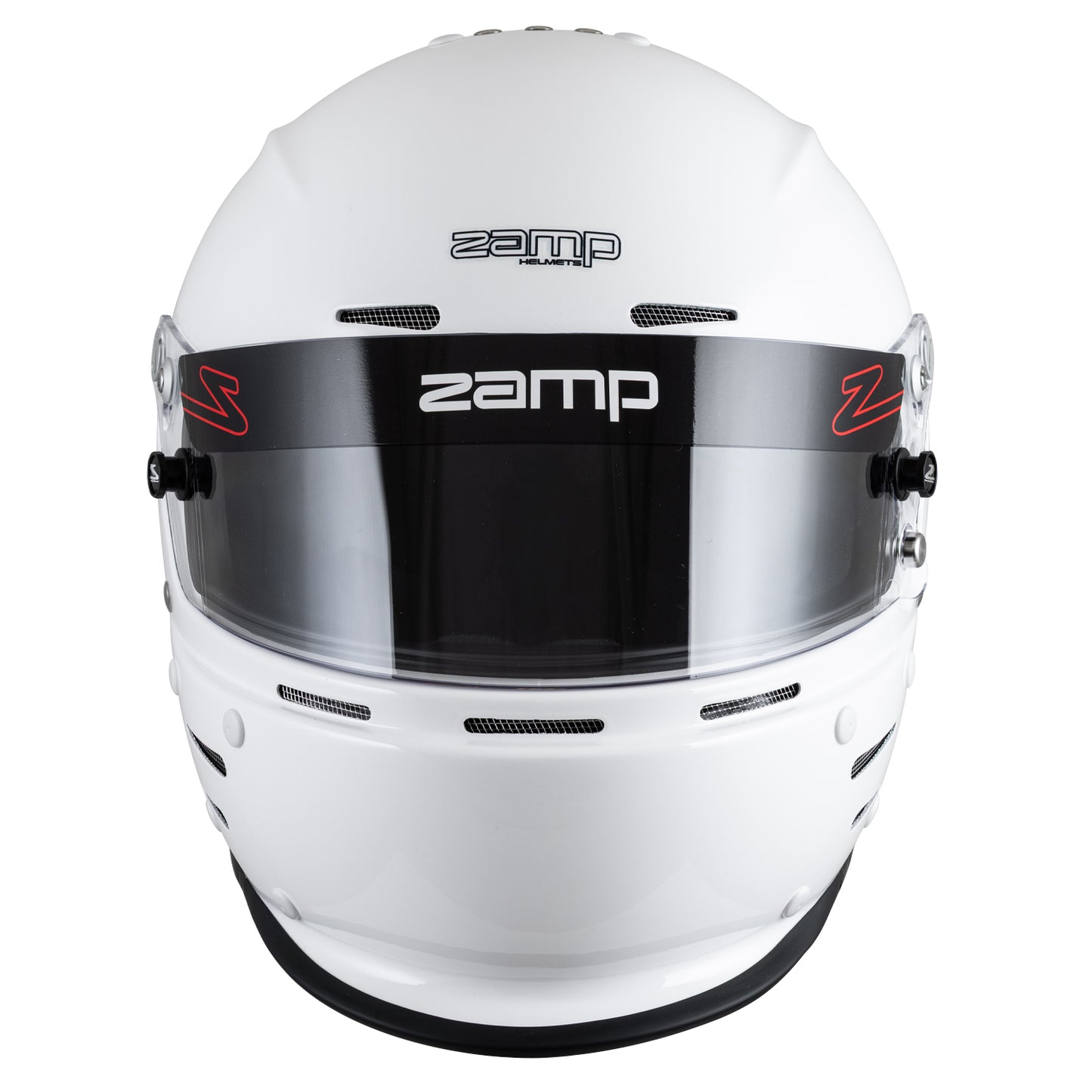 Zamp RZ-63F SNELL SA2025/FIA8859-2024 Gloss White Small Z-20 Clear Shield Series 31 Cheek Pads Series 28 Crown Liner