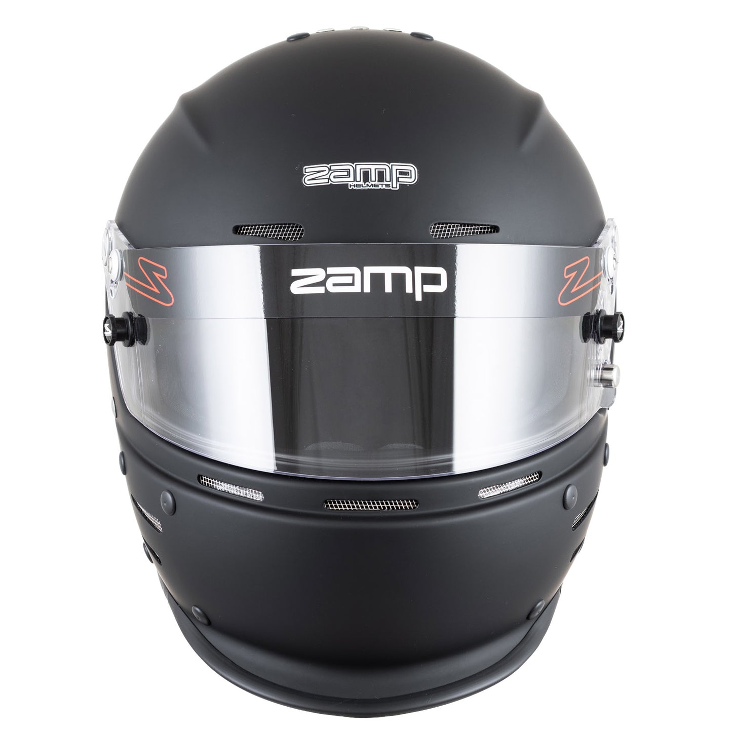Zamp RZ-63F SNELL SA2025/FIA8859-2024 Matte Black Large Z-20 Clear Shield Series 31 Cheek Pads Series 28 Crown Liner