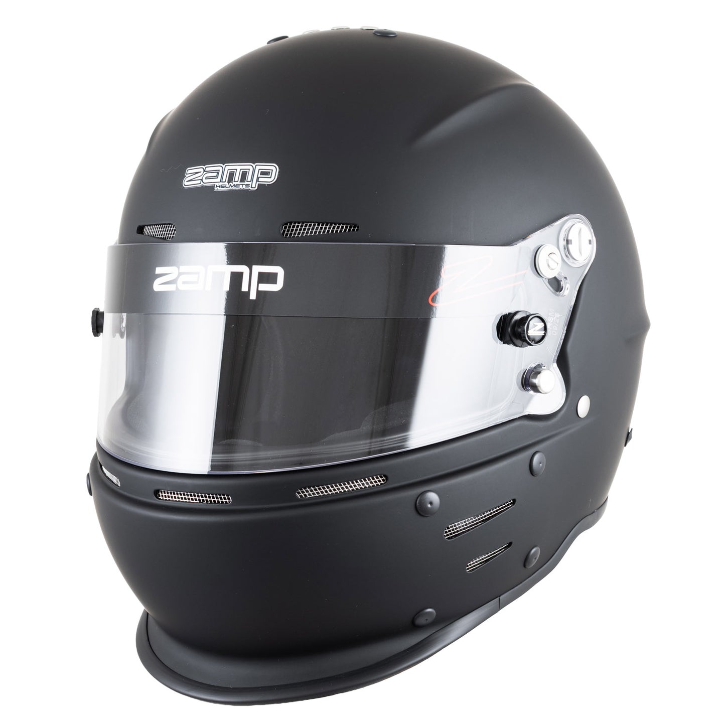 Zamp RZ-63F SNELL SA2025/FIA8859-2024 Matte Black X-Small Z-20 Clear Shield Series 31 Cheek Pads Series 28 Crown Liner