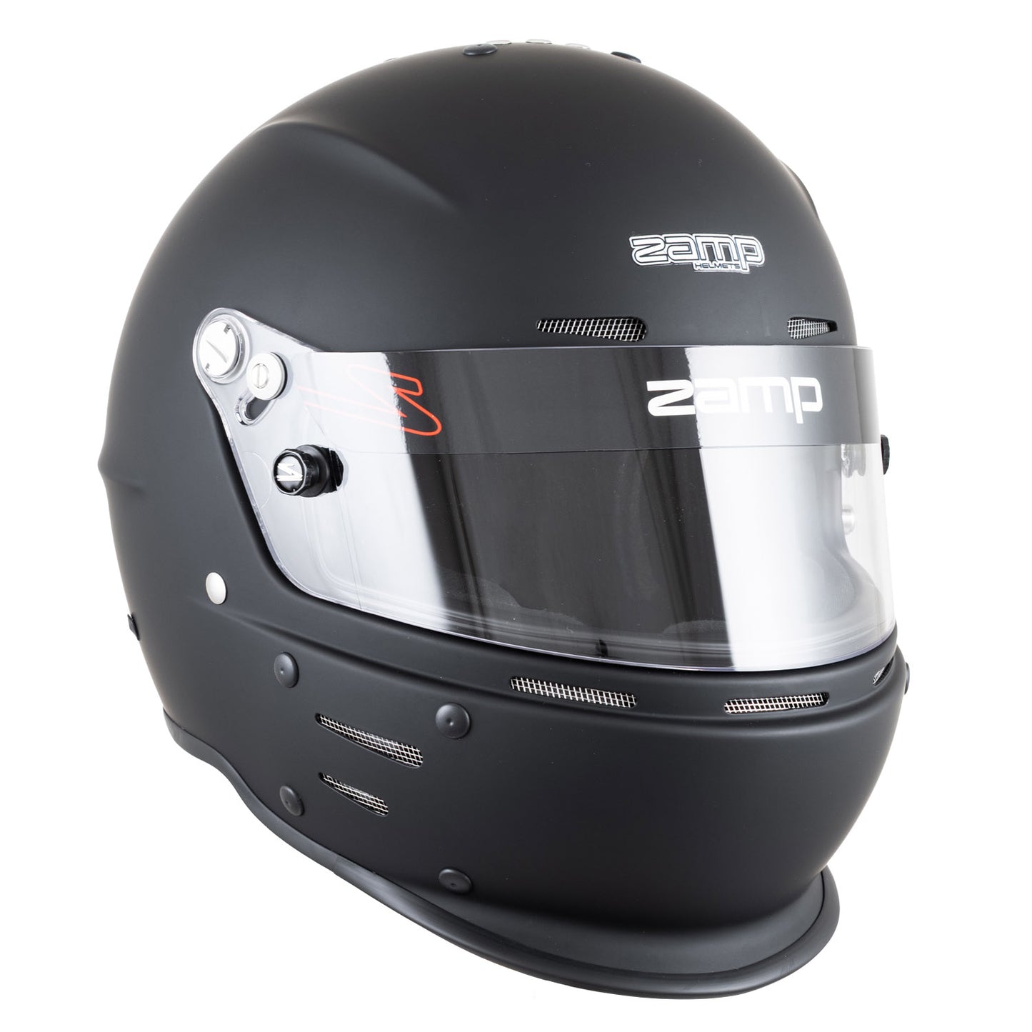 Zamp RZ-63F SNELL SA2025/FIA8859-2024 Matte Black Medium Z-20 Clear Shield Series 31 Cheek Pads Series 28 Crown Liner