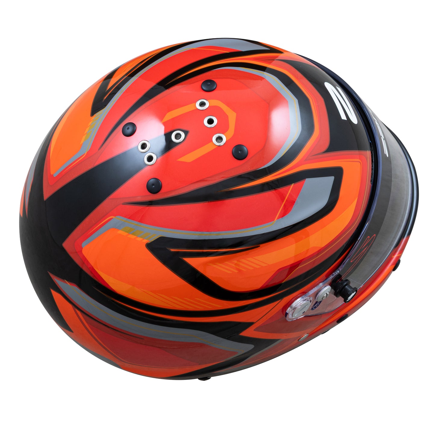 Zamp RZ-63F SNELL SA2025/FIA8859-2024 Red/Black Graphic X-Large Z-20 Clear Shield Series 31 Cheek Pads Series 28 Crown Liner