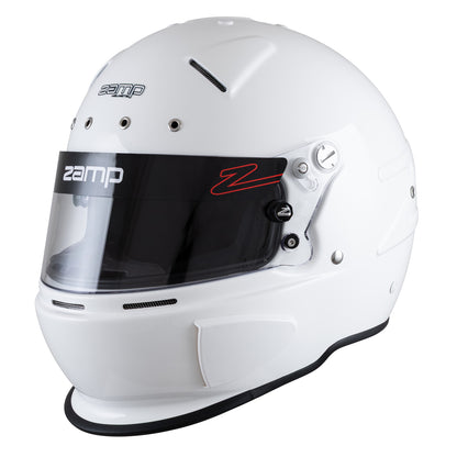 Zamp RZ-70S SNELL SA2025 Gloss White Medium Z-20 Clear Shield Series 28 Interior