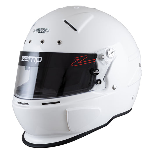 Zamp RZ-70S SNELL SA2025 Gloss White Medium Z-20 Clear Shield Series 28 Interior