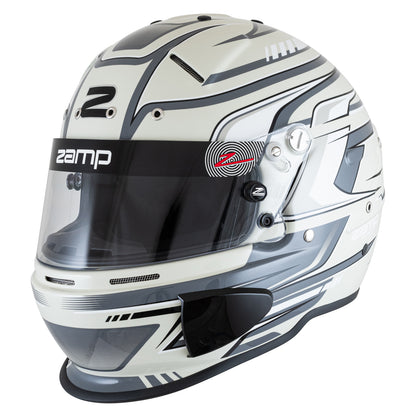 Zamp RZ-70S SNELL SA2025 Grey Graphic Medium Z-20 Clear Shield Series 28 Interior