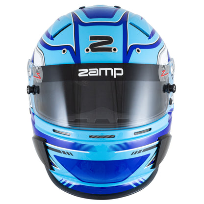 Zamp RZ-70S SNELL SA2025 Blue Graphic X-Small Z-20 Clear Shield Series 28 Interior