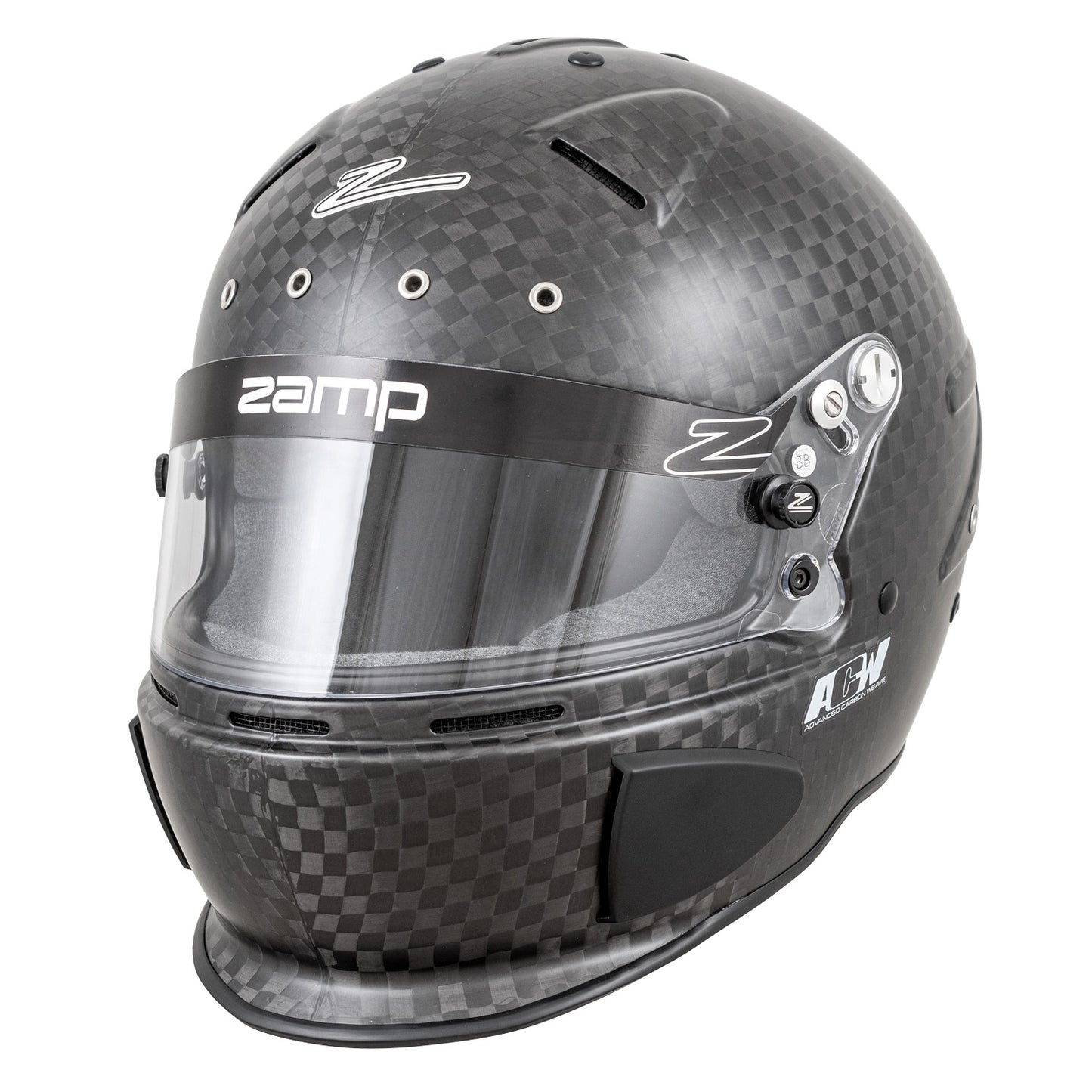 Zamp RZ-88O Matte FIA 8860-2018 without ABP Advanced Carbon Super Helmet Open Cockpit Medium