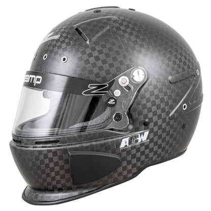 Zamp RZ-88O Matte FIA 8860-2018 without ABP Advanced Carbon Super Helmet Open Cockpit XX-Large