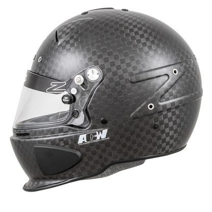 Zamp RZ-88O Matte FIA 8860-2018 without ABP Advanced Carbon Super Helmet Open Cockpit Small