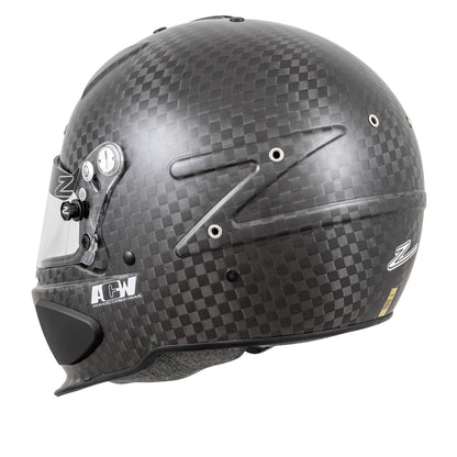Zamp RZ-88O Matte FIA 8860-2018 without ABP Advanced Carbon Super Helmet Open Cockpit Medium
