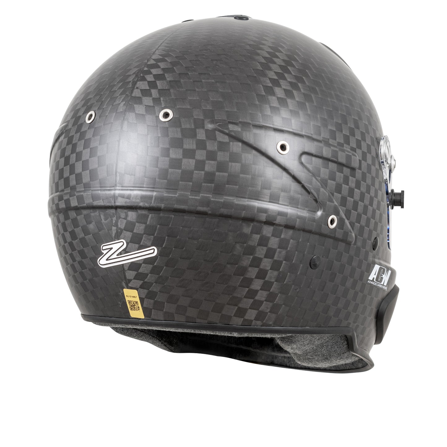 Zamp RZ-88O Matte FIA 8860-2018 without ABP Advanced Carbon Super Helmet Open Cockpit Small