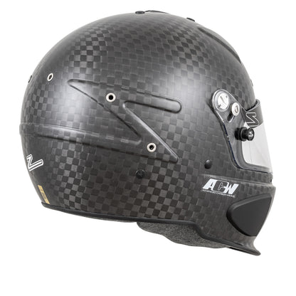 Zamp RZ-88O Matte FIA 8860-2018 without ABP Advanced Carbon Super Helmet Open Cockpit Small