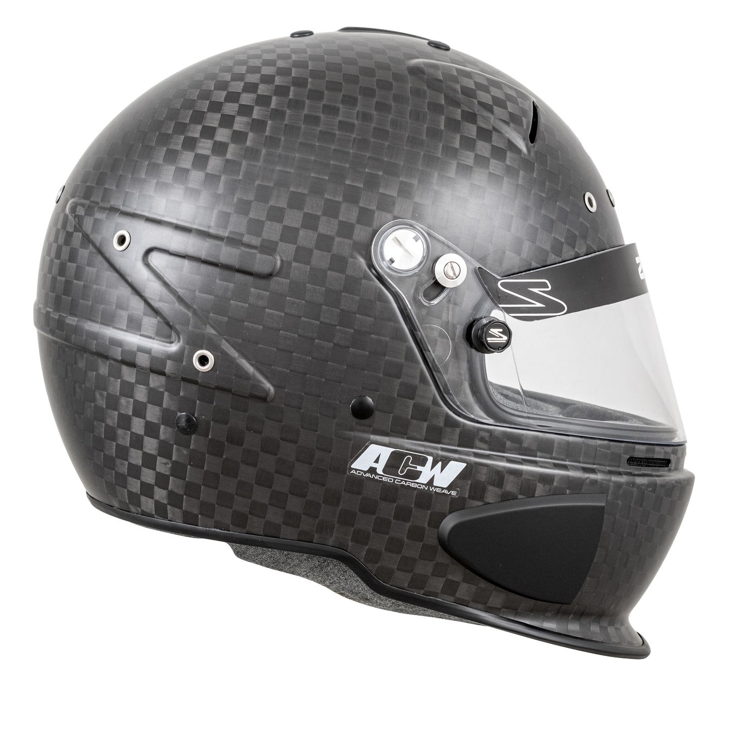 Zamp RZ-88O Matte FIA 8860-2018 without ABP Advanced Carbon Super Helmet Open Cockpit Small