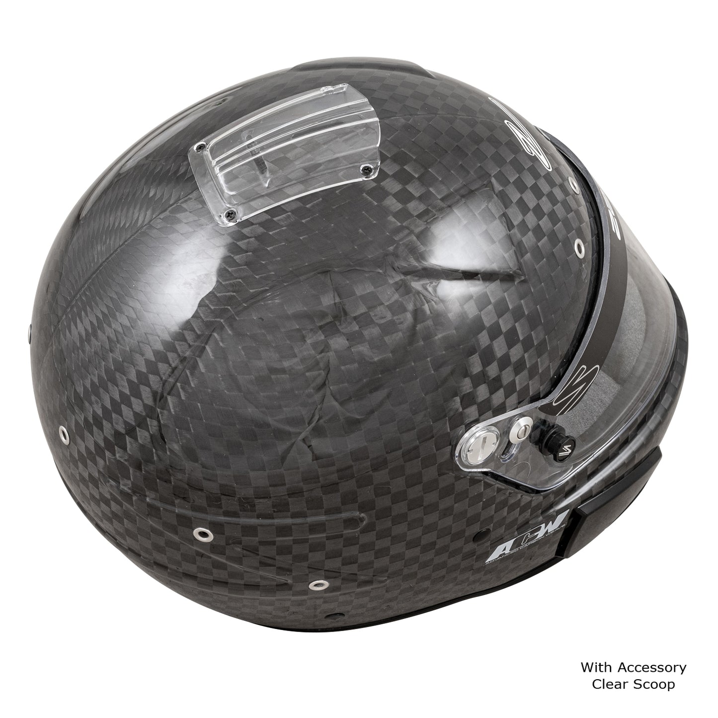 Zamp RZ-88C Gloss FIA 8860-2018 without ABP Advanced Carbon Super Helmet Closed Cockpit Small