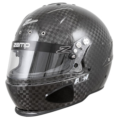 Zamp RZ-88C Gloss FIA 8860-2018 without ABP Advanced Carbon Super Helmet Closed Cockpit XXX-Large
