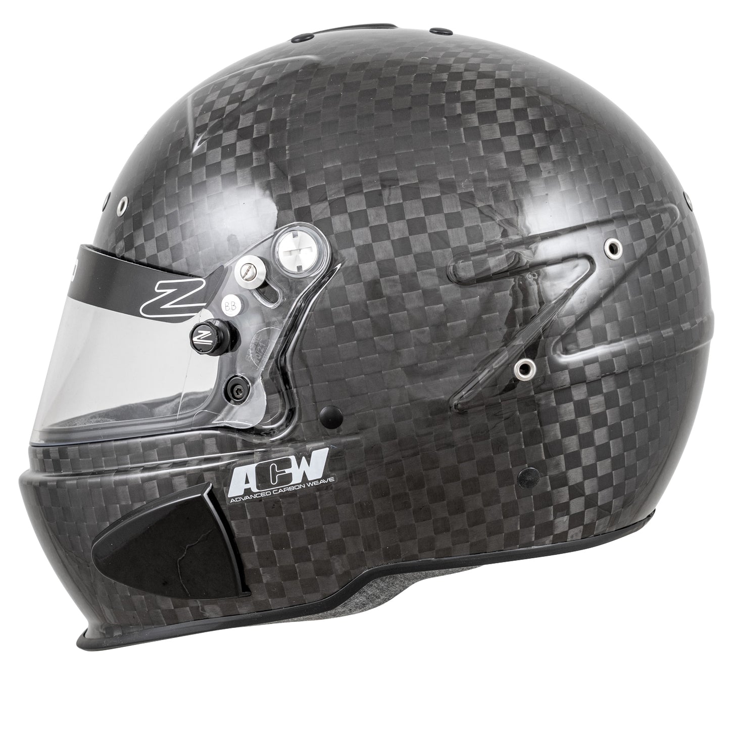 Zamp RZ-88C Gloss FIA 8860-2018 without ABP Advanced Carbon Super Helmet Closed Cockpit XXX-Large