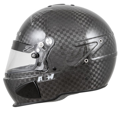 Zamp RZ-88C Gloss FIA 8860-2018 without ABP Advanced Carbon Super Helmet Closed Cockpit Medium