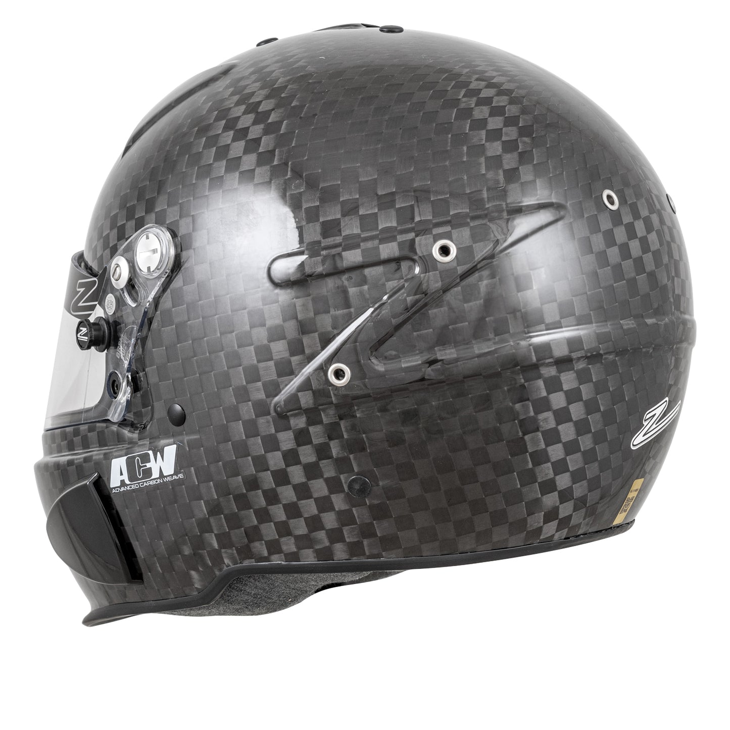 Zamp RZ-88C Gloss FIA 8860-2018 without ABP Advanced Carbon Super Helmet Closed Cockpit Small