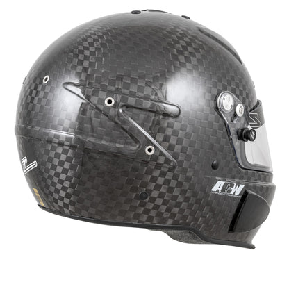 Zamp RZ-88C Gloss FIA 8860-2018 without ABP Advanced Carbon Super Helmet Closed Cockpit Small